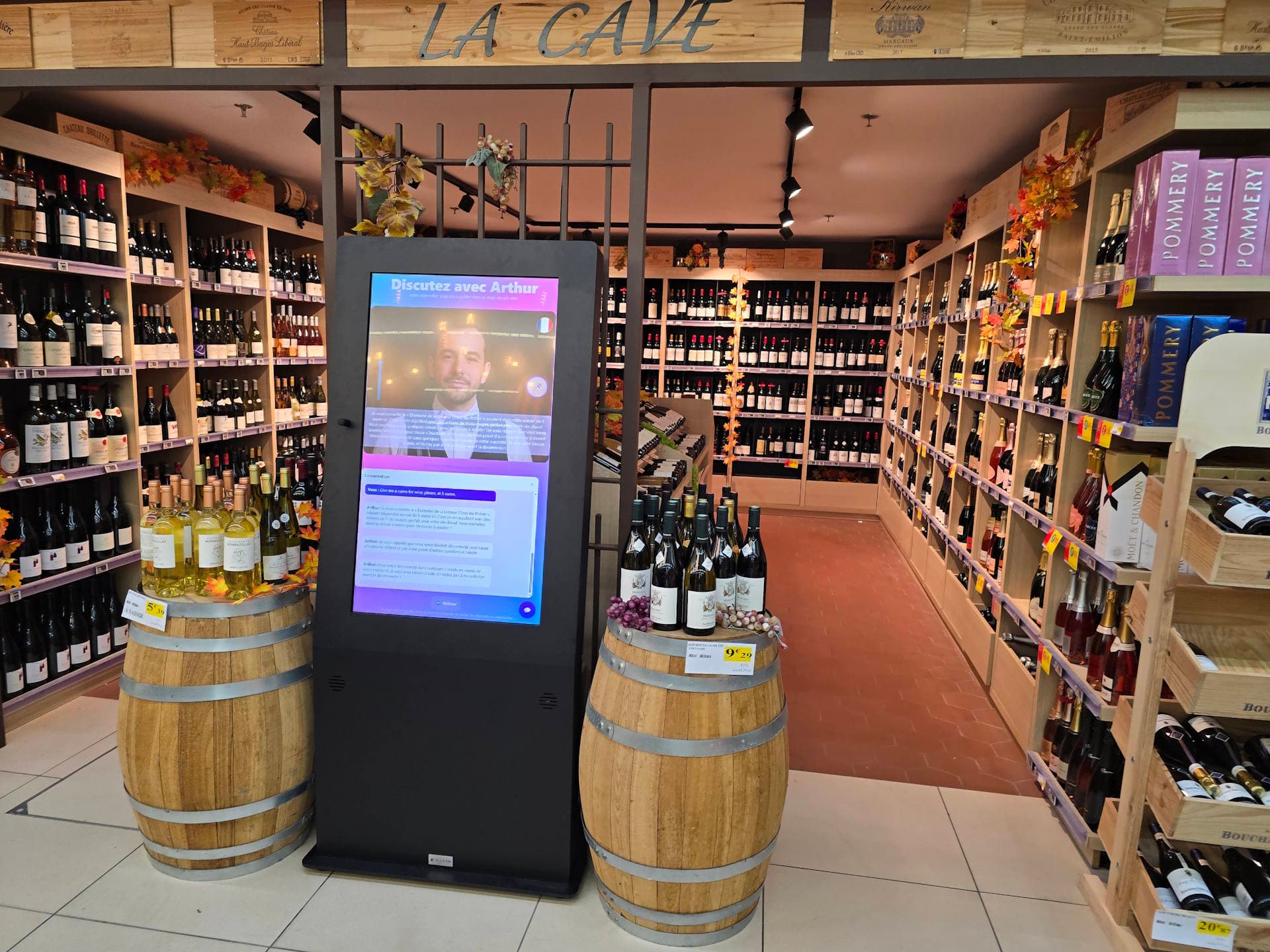 SANIA déployée dans un espace retail