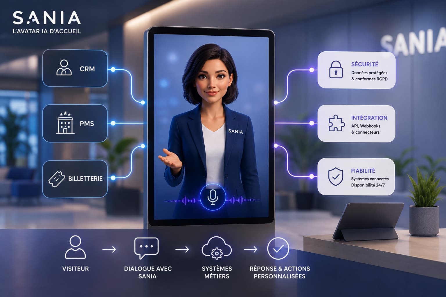 Sania données et CRM